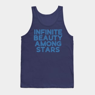 Infinite beauty among stars Tank Top